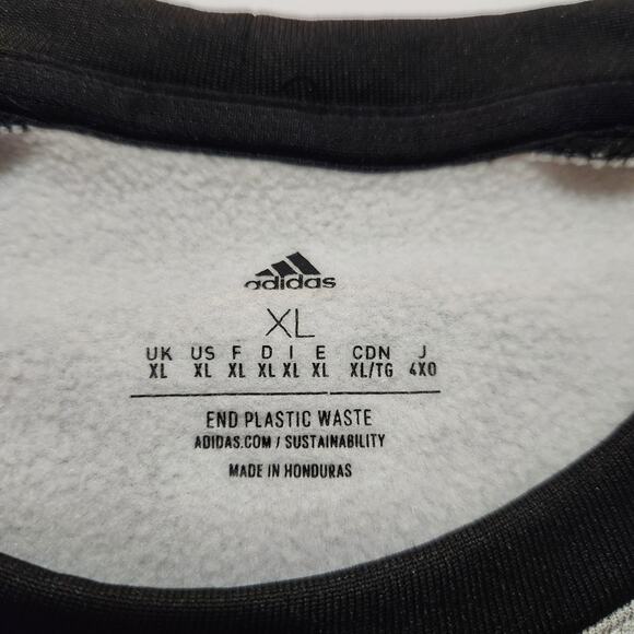 Adidas Texas A&M Aggies Football Sweatshirt Gray Black Crewneck Pullover XL - Picture 3 of 5